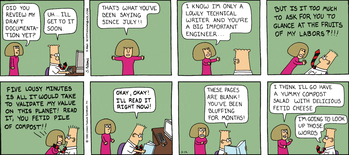 Dilbert Cartoon